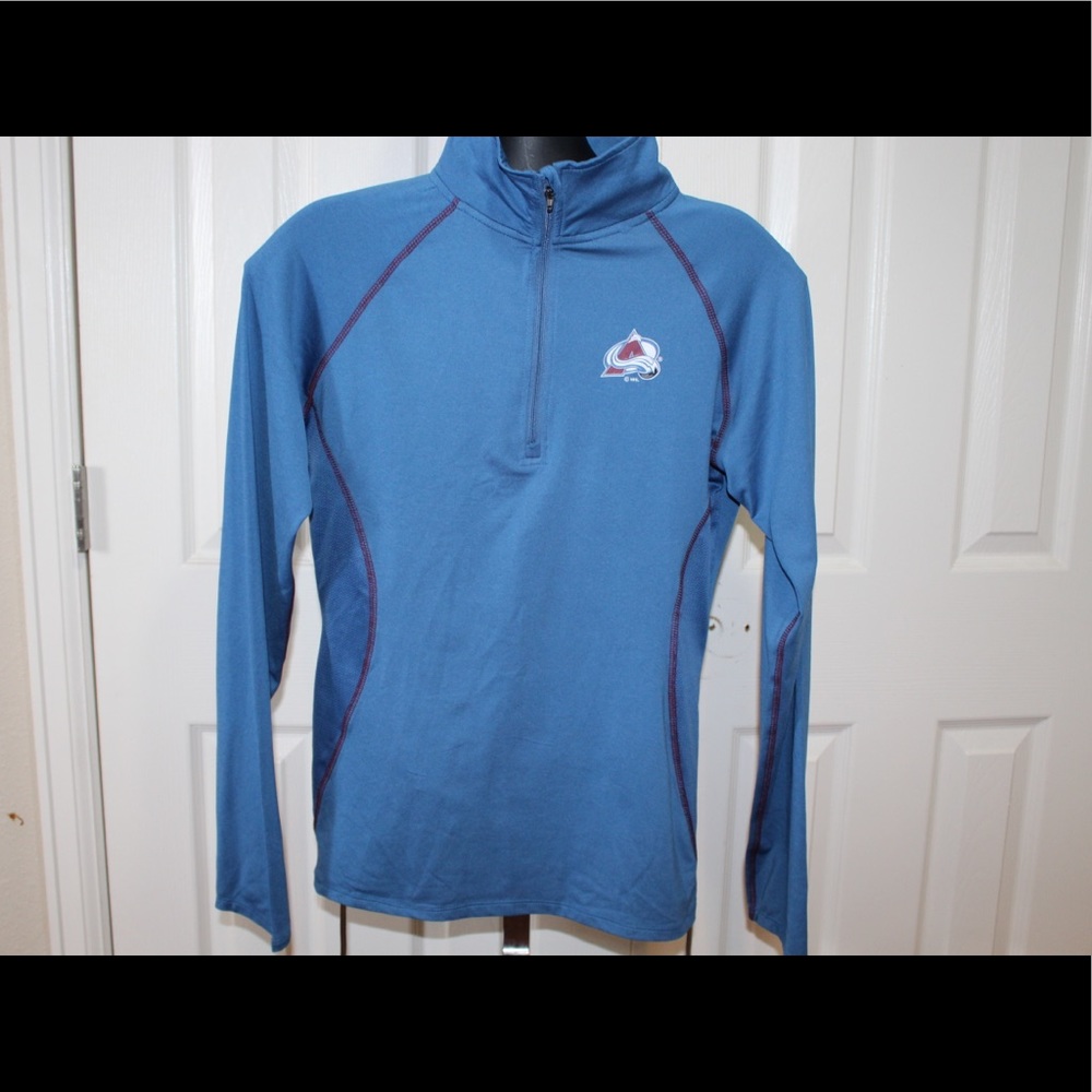 Colorado avalanche half zip!